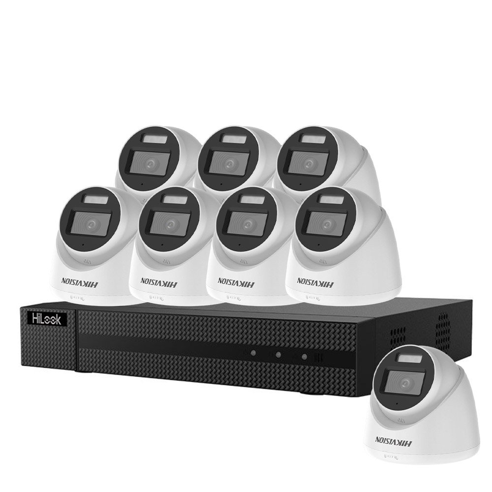 Sistem supraveghere interior Hikvision Smart Hybrid Light KIT-HK-4INT5MP40IR20LA, 5 MP, IR 40 m, lumina alba 20 m, 2.8 mm Sistem supraveghere interior Hikvision Smart Hybrid Light KIT-HK-4INT5MP40IR20LA, 5 MP, IR 40 m, lumina alba 20 m, 2.8 mm