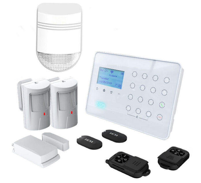 Sistem de alarma casa Wireless GSM, Wi-Fi, 3 Zone Heyi KIT-HY-H7-2O Sistem de alarma casa Wireless GSM, Wi-Fi, 3 Zone Heyi KIT-HY-H7-2O
