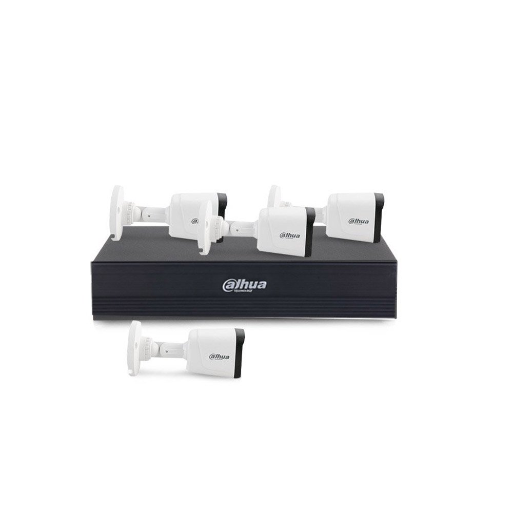 Sistem supraveghere exterior basic Dahua DH-4EXTIR20-2MP, 4 camere, 2 MP, 3.6 mm, IR 20 m Sistem supraveghere exterior basic Dahua DH-4EXTIR20-2MP, 4 camere, 2 MP, 3.6 mm, IR 20 m