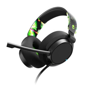 Casti Gaming cu microfon Skullcandy Slyr Pro Multi Platform, Cu fir, Negru/Albastru Casti Gaming cu microfon Skullcandy Slyr Pro Multi Platform, Cu fir, Negru/Albastru