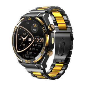 Smartwatch Blackview W90 Pro, Gri Auriu, Metal Aur 14K, 1.43 AMOLED HD, 900mAh, GPS, Monitorizare sanatate si sport, Apelare Bluetooth, ChatGPT Smartwatch Blackview W90 Pro, Gri Auriu, Metal Aur 14K, 1.43 AMOLED HD, 900mAh, GPS, Monitorizare sanatate si sport, Apelare Bluetooth, ChatGPT