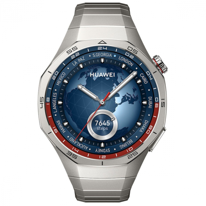 Smartwatch Huawei GT5 Pro, 46MM, Titanium, Titanium Strap