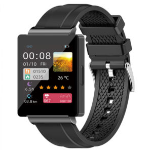Smartwatch iSEN KS01, Negru, IPS HD TFT 1.83 , ECG, Glucoza din sange, Oxigen din sange, Monitorizare somn, HRV, Termometru, Redare muzica, NFC, 220 mAh Smartwatch iSEN KS01, Negru, IPS HD TFT 1.83 , ECG, Glucoza din sange, Oxigen din sange, Monitorizare somn, HRV, Termometru, Redare muzica, NFC, 220 mAh