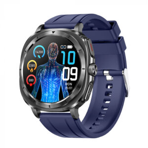 Smartwatch iSEN ET492, Curea silicon negru, 1.43 AMOLED HD, HRV, ECG, Monitorizare sanatate, Functii sport, Bluetooth Call, 380 mAh, Android 5.0 or iOS 10.0 sau mai recent, NFC pentru lacate Smartwatch iSEN ET492, Curea silicon negru, 1.43 AMOLED HD, HRV, ECG, Monitorizare sanatate, Functii sport, Bluetooth Call, 380 mAh, Android 5.0 or iOS 10.0 sau mai recent, NFC pentru lacate