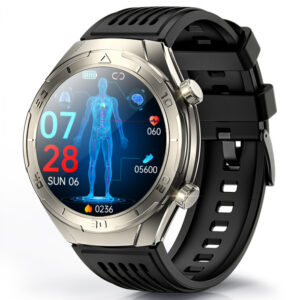 Smartwatch iSEN FD02 Grey, 1.46 HD, Imbunatatire somn, Glicemie, PPG+ECG, HR, Apel Bt, SOS, Asist. vocal, Ingrijire de la distanta Smartwatch iSEN FD02 Grey, 1.46 HD, Imbunatatire somn, Glicemie, PPG+ECG, HR, Apel Bt, SOS, Asist. vocal, Ingrijire de la distanta