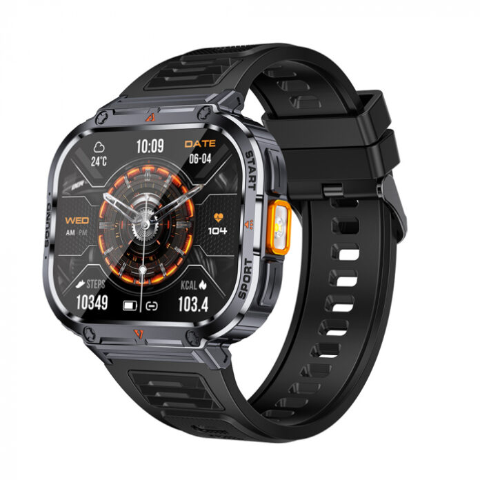 Smartwatch iSEN NX23 Portocaliu, 2.0 HD, HRV, ECG, Functii Sanatate, Functii sport, Bluetooth Call, Control muzica, Flashlight, 400 mAh, Compatibil iOS Android Smartwatch iSEN NX23 Portocaliu, 2.0 HD, HRV, ECG, Functii Sanatate, Functii sport, Bluetooth Call, Control muzica, Flashlight, 400 mAh, Compatibil iOS Android