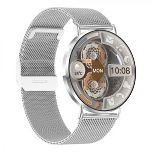 Smartwatch iSEN KM88 Auriu, 1.32 Amoled, HRV, ECG, Functii Sanatate, Bluetooth Call, Asistenta vocala, Compatibil iOS Android Smartwatch iSEN KM88 Auriu, 1.32 Amoled, HRV, ECG, Functii Sanatate, Bluetooth Call, Asistenta vocala, Compatibil iOS Android