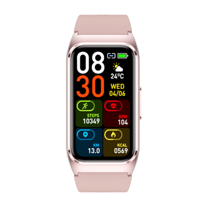 Smartwatch iSEN TK75 Roz, 1.47 HD, Ritm Cardiac, Oxigen in Sange, Tensiune, Glicemie, Acid Uric, Lipide, Urmarire Somn, Moduri Sport, Apel Bluetooth, Control Muzica, Vreme, 250mAh Smartwatch iSEN TK75 Roz, 1.47 HD, Ritm Cardiac, Oxigen in Sange, Tensiune, Glicemie, Acid Uric, Lipide, Urmarire Somn, Moduri Sport, Apel Bluetooth, Control Muzica, Vreme, 250mAh
