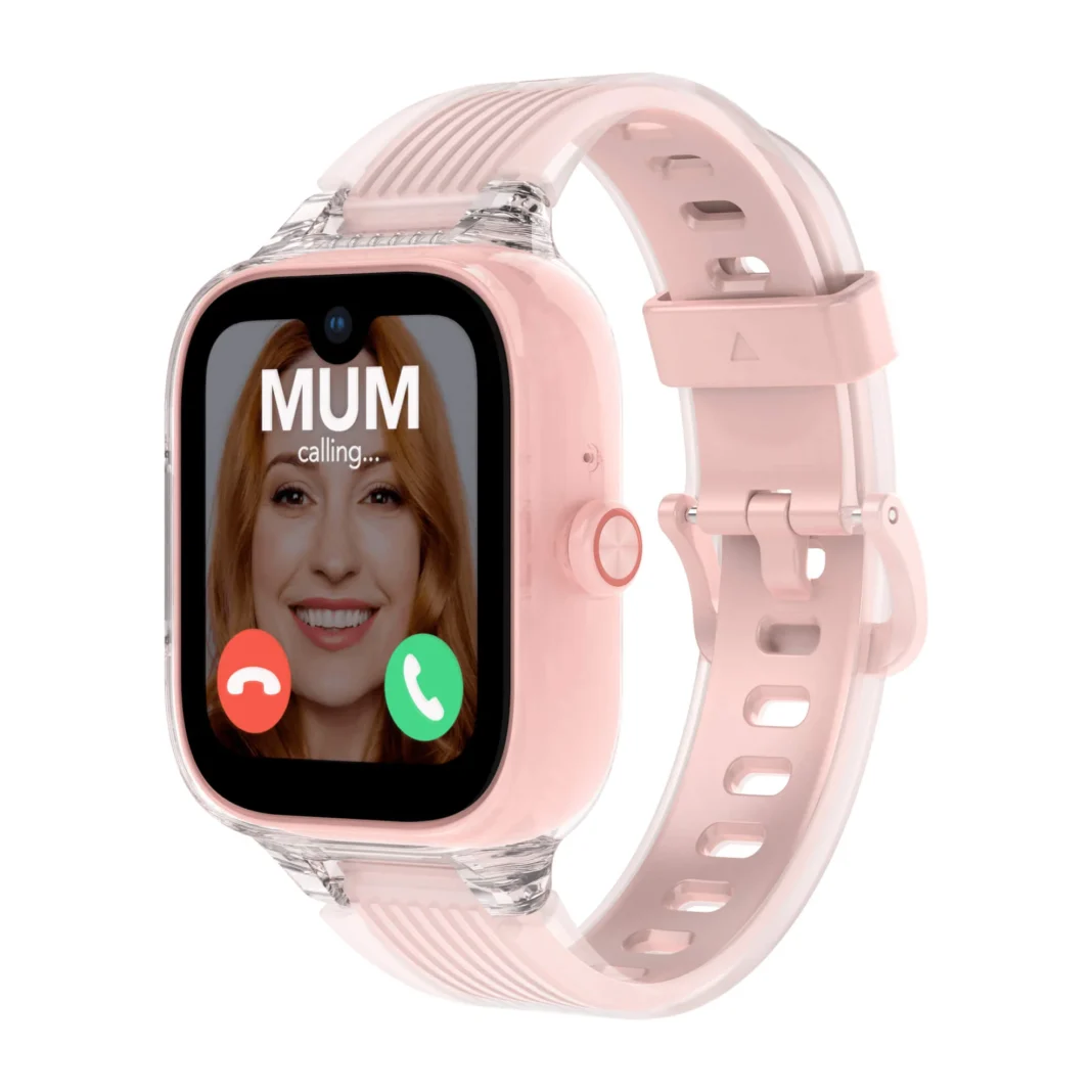 Ceas  Smartwatch LAGENIO K2, Roz, 4G, 1.78   AMOLED, 1GB RAM, 8GB ROM, Camera 5MP, Android 8.1, Tracking GPS, Apel Video, Mesaje, Control Parental, Ceas Alarma, 680mAh, Pentru copii intre 5-14 ani