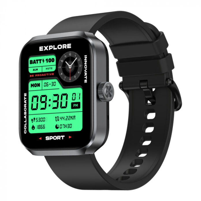 Smartwatch Zeblaze Beyond 3 Plus, Negru Grafit, GPS, Apel Bluetooth, Monitorizare Sanatate, 60+ Moduri Sport, 1.78 AMOLED, BLE 5.3, 350 mAh Smartwatch Zeblaze Beyond 3 Plus, Negru Grafit, GPS, Apel Bluetooth, Monitorizare Sanatate, 60+ Moduri Sport, 1.78 AMOLED, BLE 5.3, 350 mAh