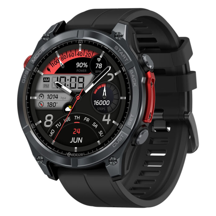 Smartwatch Zeblaze Stratos 4 Portocaliu, 1.43 AMOLED, GPS (6 Sisteme Satellite), HR, SpO2, Apeluri Bluetooth, Notificari, 500mAh, Aplicatie dedicata: GloryFitPro, BLE 5.3, 170+ Moduri Sport Smartwatch Zeblaze Stratos 4 Portocaliu, 1.43 AMOLED, GPS (6 Sisteme Satellite), HR, SpO2, Apeluri Bluetooth, Notificari, 500mAh, Aplicatie dedicata: GloryFitPro, BLE 5.3, 170+ Moduri Sport
