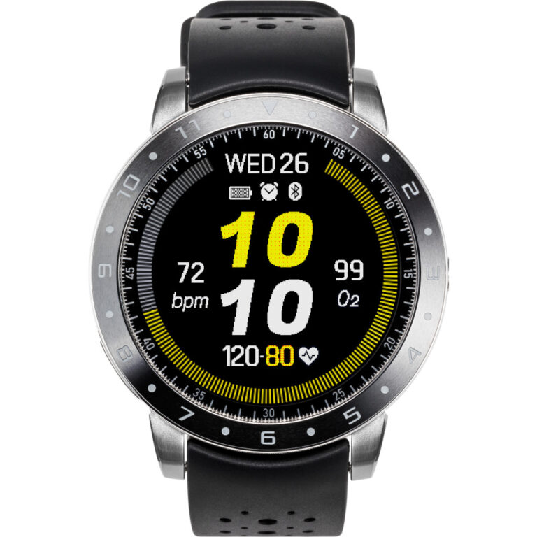 Smartwatch Asus VivoWatch 5 (HC-B05), Healthcare System, Negru/Argintiu