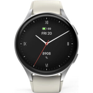 Smartwatch Smart Hama 8900, 1.32 inch, AMOLED, GPS, Asistent vocal, Auriu Smartwatch Smart Hama 8900, 1.32 inch, AMOLED, GPS, Asistent vocal, Auriu