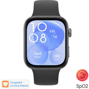 Smartwatch Huawei Watch Fit 3, Silver with White Fluoroelastomer Strap Smartwatch Huawei Watch Fit 3, Silver with White Fluoroelastomer Strap