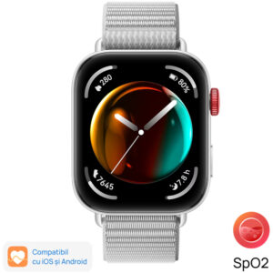 Smartwatch Huawei Watch Fit 3, Silver with Grey Nylon Strap Smartwatch Huawei Watch Fit 3, Silver with Grey Nylon Strap