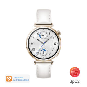 Smartwatch Huawei Watch GT5, 41mm, White Leather Strap Smartwatch Huawei Watch GT5, 41mm, White Leather Strap