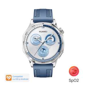 Smartwatch Huawei Watch GT5, 46mm, Blue Woven Strap Smartwatch Huawei Watch GT5, 46mm, Blue Woven Strap