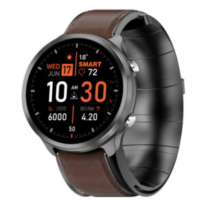 Smartwatch iSEN Watch P30, IP67, Negru/Maro inchis Smartwatch iSEN Watch P30, IP67, Negru/Maro inchis