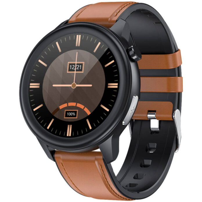 Smartwatch MaxCom FW46 Xenon, Bluetooth, bratara TPU, Negru Smartwatch MaxCom FW46 Xenon, Bluetooth, bratara TPU, Negru