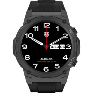Smartwatch MaxCom FW63 Cobalt Pro, Negru Smartwatch MaxCom FW63 Cobalt Pro, Negru