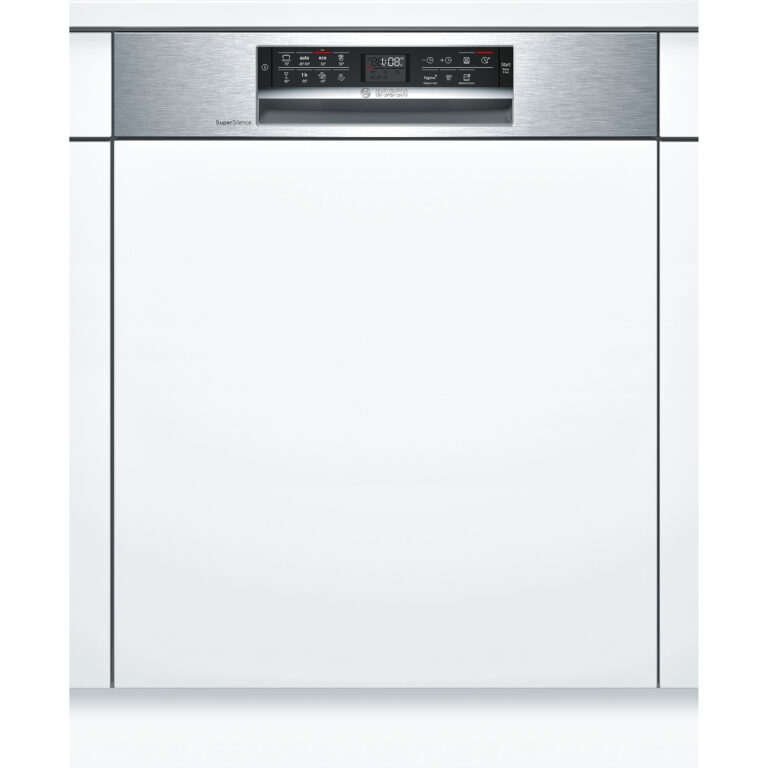 Masina de spalat vase semi-incorporabila Bosch SMI68MS02E, 14 Seturi, 8 Programe, Clasa A++