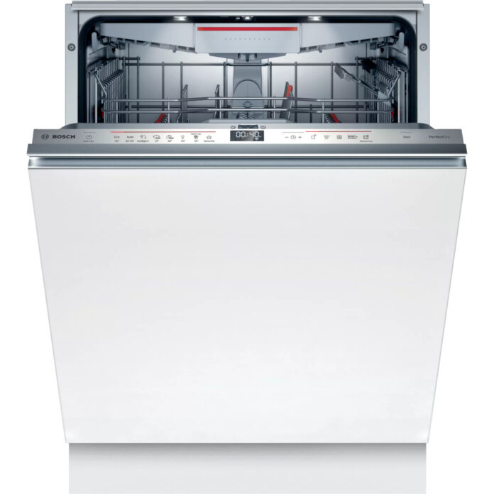 Masina de spalat vase incorporabila Bosch SMV6ZCX19E, 14 seturi, 8 programe, Extra Dry, Home Connect, DosageAssist, Detergent Automation, AquaSensor, TimeLight, Alb, Clasa C Masina de spalat vase incorporabila Bosch SMV6ZCX19E, 14 seturi, 8 programe, Extra Dry, Home Connect, DosageAssist, Detergent Automation, AquaSensor, TimeLight, Alb, Clasa C