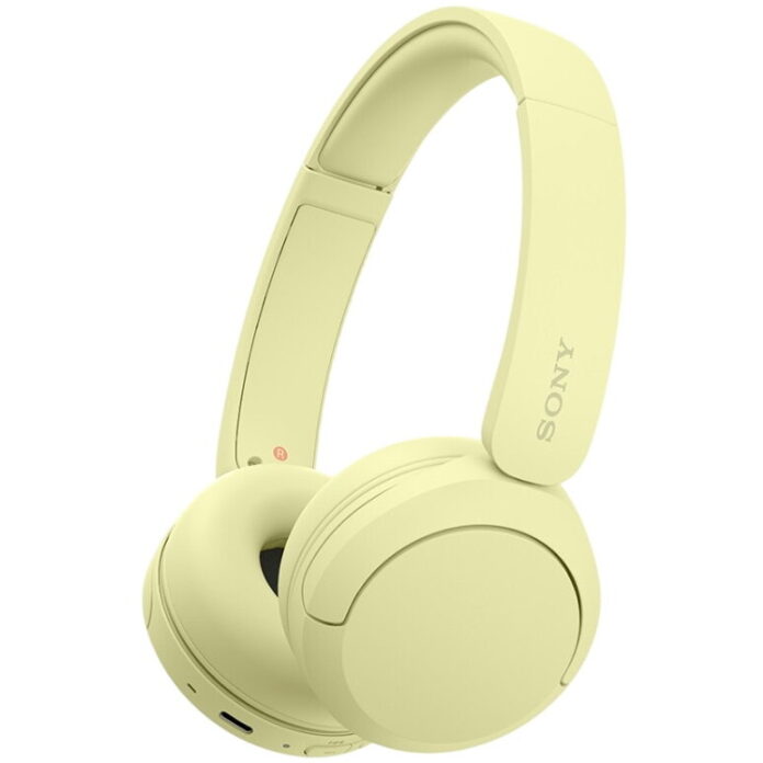 Casti Stereo Sony WH-CH520Y, Wireless, Bluetooth, Microfon, Multipoint connection, Quick Charge, Autonomie 50 ore (Galben) Casti Stereo Sony WH-CH520Y, Wireless, Bluetooth, Microfon, Multipoint connection, Quick Charge, Autonomie 50 ore (Galben)