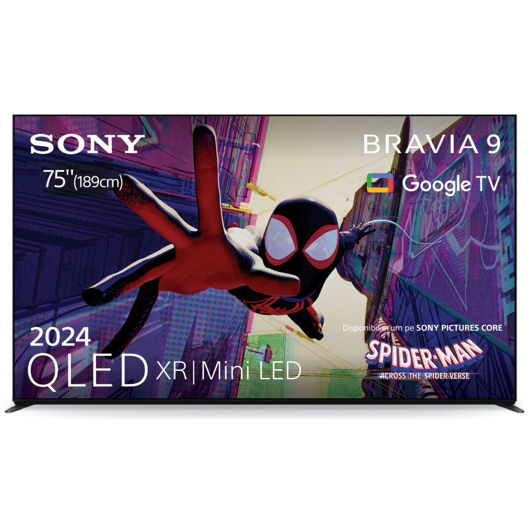 Televizor smart Mini LED Sony BRAVIA 9 85XR90 (Model 2024), 215 cm, 4K Ultra HD, 120 Hz, Clasa D