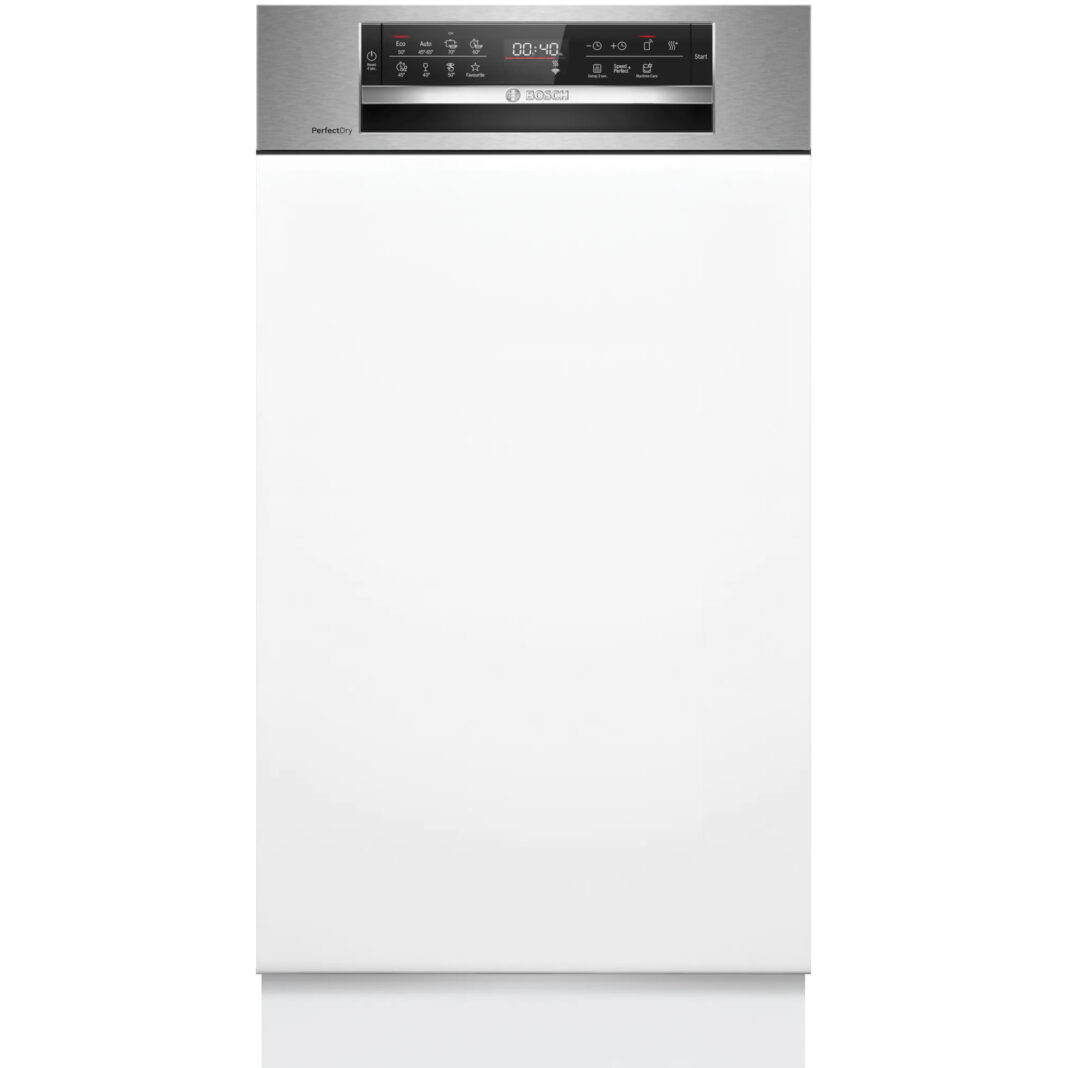 Masina de spalat vase incorporabila Bosch SPI6YMS14E, 8 programe, 10 seturi, Silence Pro, Perfect Dry, Sistem Rackmatic, Home Connect, Clasa B Masina de spalat vase incorporabila Bosch SPI6YMS14E, 8 programe, 10 seturi, Silence Pro, Perfect Dry, Sistem Rackmatic, Home Connect, Clasa B