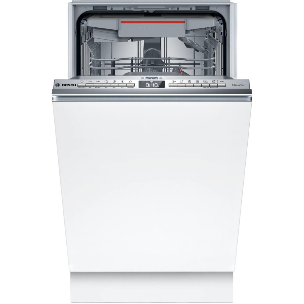 Masina de spalat vase incorporabila Bosch SPV4EMX24E, 6 programe, 10 seturi, EfficientDry, EcoSilence Drive, InfoLight, Home Connect, Clasa C Masina de spalat vase incorporabila Bosch SPV4EMX24E, 6 programe, 10 seturi, EfficientDry, EcoSilence Drive, InfoLight, Home Connect, Clasa C