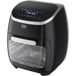 Friteuza fara ulei XXL Star-Light Airfryer DAFB-1120BL, 2000W, 11 kg, Control Digital, 8 Programe presetate, Rotisor, Timer, Negru Friteuza fara ulei XXL Star-Light Airfryer DAFB-1120BL, 2000W, 11 kg, Control Digital, 8 Programe presetate, Rotisor, Timer, Negru