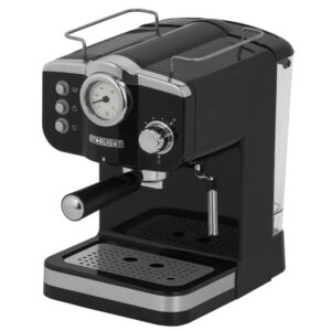 Espressor manual Star-Light EMD-1215RB, 1100W, 1.25 l, 15 Bar, Dispozitiv spumare, Design Retro, Negru Espressor manual Star-Light EMD-1215RB, 1100W, 1.25 l, 15 Bar, Dispozitiv spumare, Design Retro, Negru