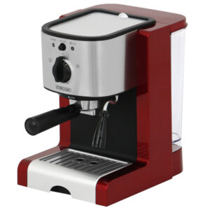Espressor manual Star-Light EMD-1515R, 1350 W, 1.5 l, 15 Bar, Dispozitiv spumare, Rosu/Inox Espressor manual Star-Light EMD-1515R, 1350 W, 1.5 l, 15 Bar, Dispozitiv spumare, Rosu/Inox