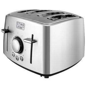 Prajitor de paine Star-Light TDD-4160SS, 1600 W, 4 felii, Argintiu Prajitor de paine Star-Light TDD-4160SS, 1600 W, 4 felii, Argintiu