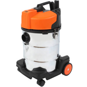 Aspirator fara sac Star-Light WTY-3012SS, 1200W, Aspirare umeda si uscata, Rezervor 30L, Filtru HEPA, Functie de suflare, Argintiu/Portocaliu Aspirator fara sac Star-Light WTY-3012SS, 1200W, Aspirare umeda si uscata, Rezervor 30L, Filtru HEPA, Functie de suflare, Argintiu/Portocaliu