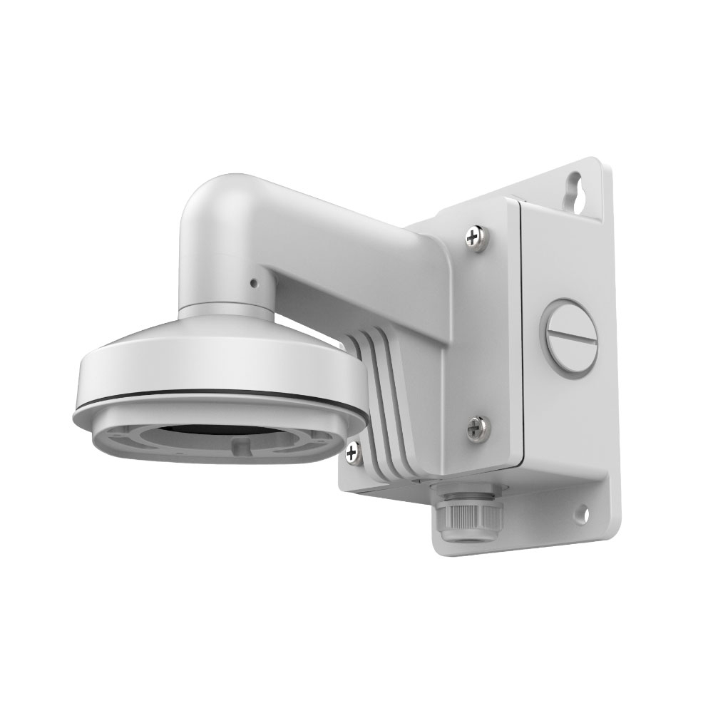 Suport montaj pe perete cu doza de jonctiune pentru camere tip Mini Dome Hikvision DS-1272ZJ-120B Suport montaj pe perete cu doza de jonctiune pentru camere tip Mini Dome Hikvision DS-1272ZJ-120B
