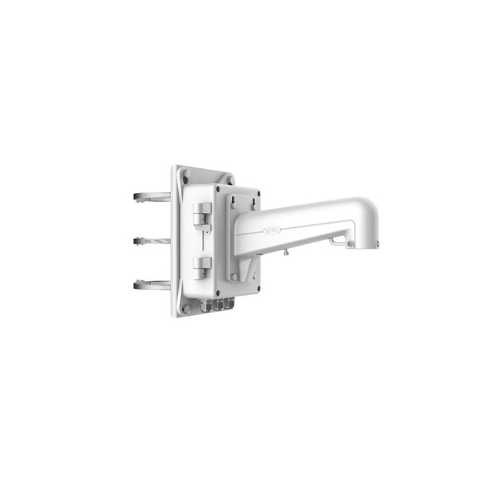 Suport montare pe stalp cu cutie de jonctiune Hikvision DS-1602ZJ-BOX-POLE Suport montare pe stalp cu cutie de jonctiune Hikvision DS-1602ZJ-BOX-POLE