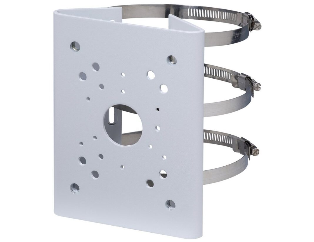 Suport cu coliere pentru montare camere bullet si speed dome pe stalp, diametru stalp de la 80 la 150mm, maxim 10 kg, Dahua PFA150