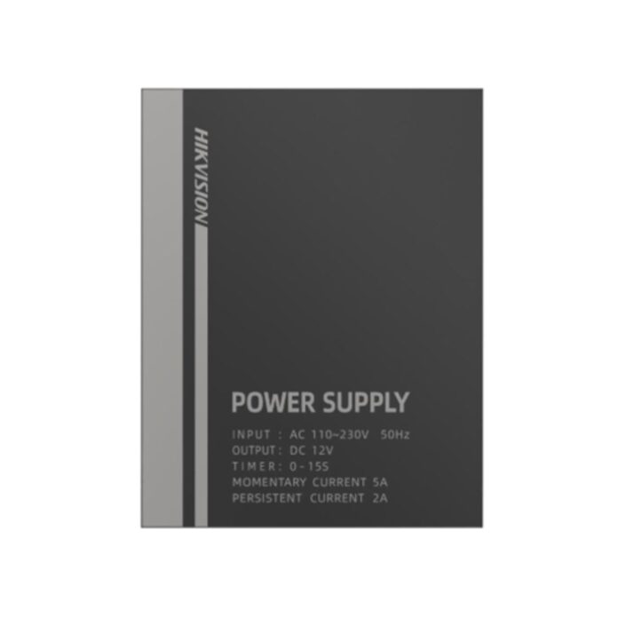 Sursa alimentare sisteme control acces Hikvision DS-K7M-AW24, 12V DC, 24W, 5A, protectie supratensiune Sursa alimentare sisteme control acces Hikvision DS-K7M-AW24, 12V DC, 24W, 5A, protectie supratensiune