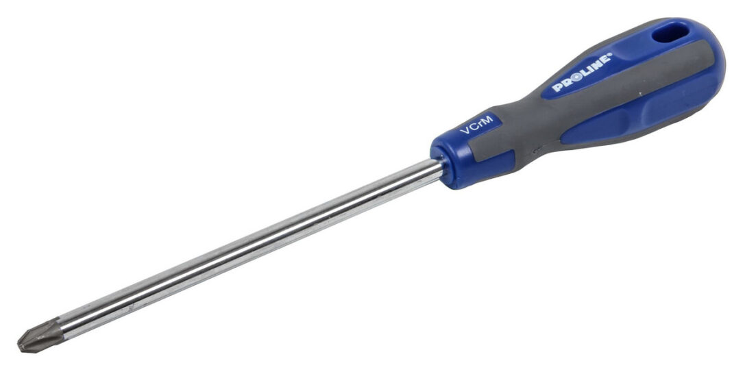 Surubelnita cu cap magnetic, otel crom-vanadiu, maner anti-alunecare, duritate 56 HRC, 1x100mm, 10162