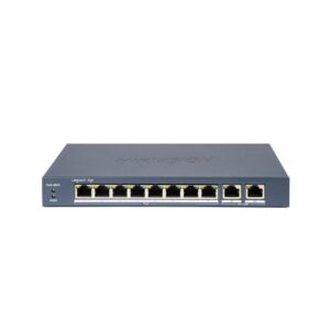Switch 8 porturi PoE Hikvision DS-3E0310P-E/M(B), 2x Gigabit, 80W, 5.6 Gbps, 10 Mbps, 8000 MAC, fara management Switch 8 porturi PoE Hikvision DS-3E0310P-E/M(B), 2x Gigabit, 80W, 5.6 Gbps, 10 Mbps, 8000 MAC, fara management