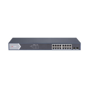 Switch cu 16 porturi Hikvision DS-3E1518P-SI, 36 Gbps, 26.784 Mpps, 8.000 MAC, PoE, cu management Switch cu 16 porturi Hikvision DS-3E1518P-SI, 36 Gbps, 26.784 Mpps, 8.000 MAC, PoE, cu management