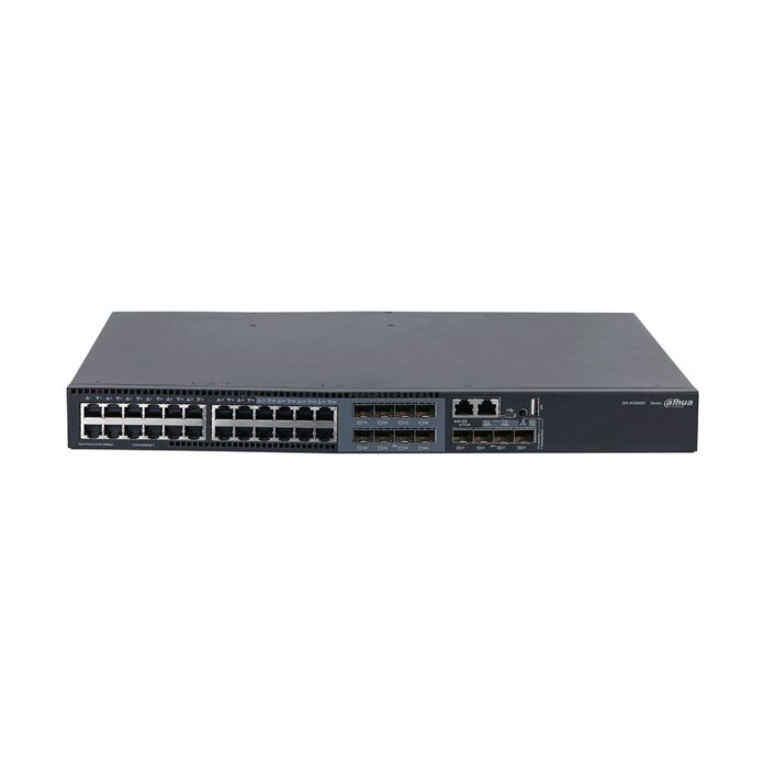 Switch cu 28 porturi Dahua AS5600-24GT4XF, MAC 16K, 598 Gbps, cu management Switch cu 28 porturi Dahua AS5600-24GT4XF, MAC 16K, 598 Gbps, cu management