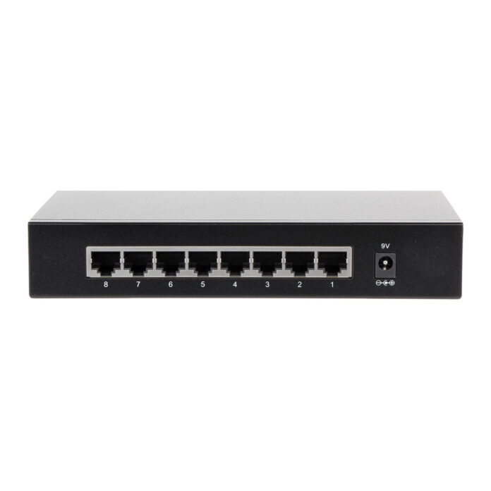 Switch cu 8 porturi Dahua PFS3008-8GT, 4K, 16 Gbps, fara management Switch cu 8 porturi Dahua PFS3008-8GT, 4K, 16 Gbps, fara management