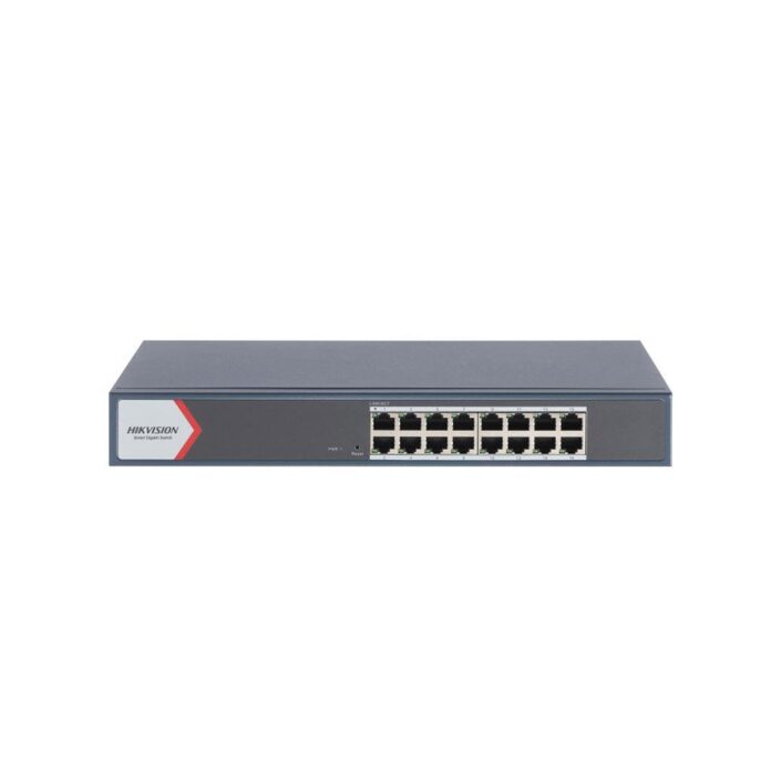 Switch Gigabit cu 6 porturi Hikvision DS-3E1516-EIV3, 32 Gbps, 23808 Mpps, cu management Switch Gigabit cu 6 porturi Hikvision DS-3E1516-EIV3, 32 Gbps, 23808 Mpps, cu management