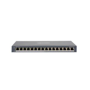 Switch Gigabit PoE Hikvision DS-3E0516P-O, 16 porturi, 8 PoE Gigabit, 32 Gbps, 110W, plug and play, metalic Switch Gigabit PoE Hikvision DS-3E0516P-O, 16 porturi, 8 PoE Gigabit, 32 Gbps, 110W, plug and play, metalic
