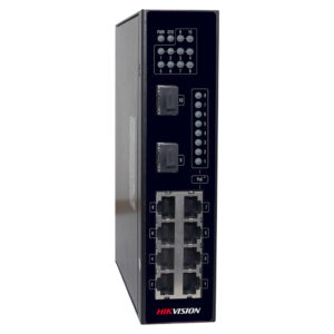 Switch industrial cu 8 porturi PoE Hikvision DS-3T0310P, 8.8 Gbps, 4.2 Mbps, MAC 4000, fara management Switch industrial cu 8 porturi PoE Hikvision DS-3T0310P, 8.8 Gbps, 4.2 Mbps, MAC 4000, fara management