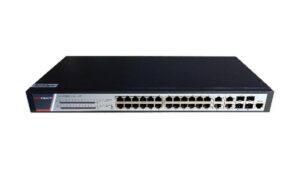 Switch PoE Hikvision DS-3E2528P, 24 porturi, cu management, 17W, Budget putere PoE 370W Switch PoE Hikvision DS-3E2528P, 24 porturi, cu management, 17W, Budget putere PoE 370W