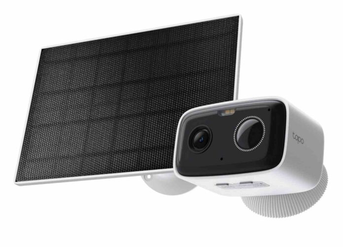 Camera supraveghere Wi-Fi cu panou solar Tapo C400 KIT, 2MP, Iluminare duala, audio bidirectional, baterie, IP65 Camera supraveghere Wi-Fi cu panou solar Tapo C400 KIT, 2MP, Iluminare duala, audio bidirectional, baterie, IP65