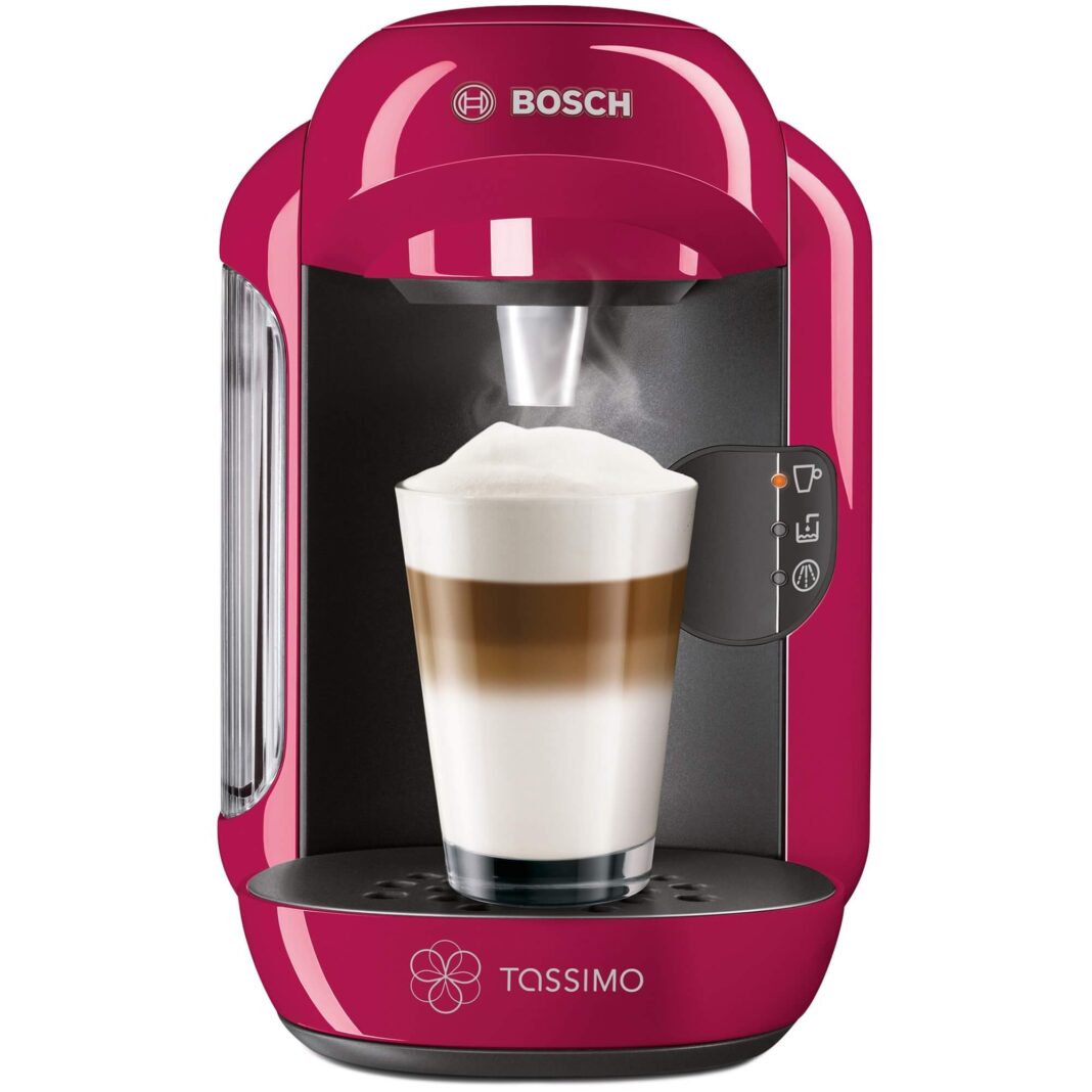 Espressor Bosch Tassimo Vivy TAS1201, 1300 W, 0.7 L, 3.3 bar, Roz